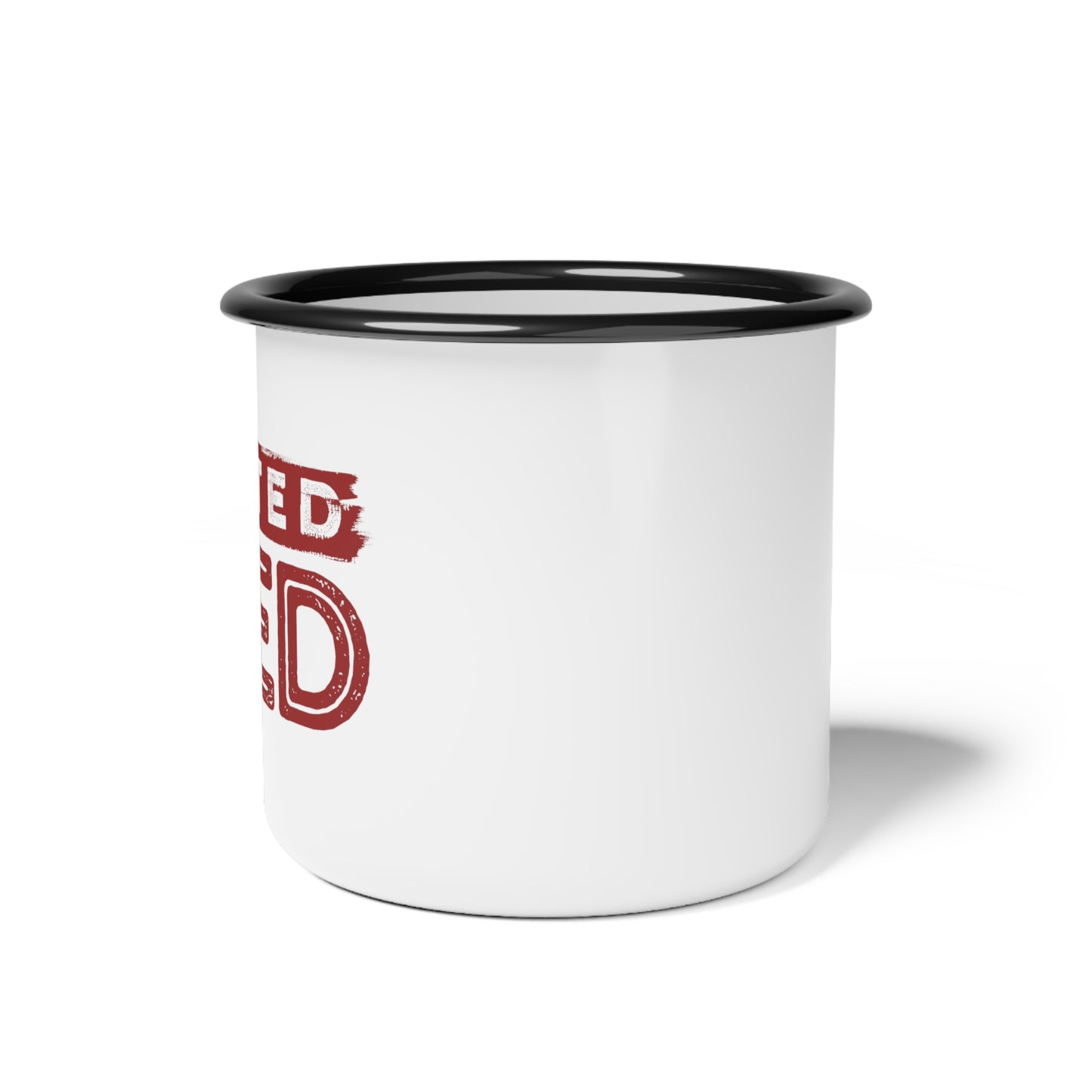 Rated Red | Red Logo Enamel Camp Cup
