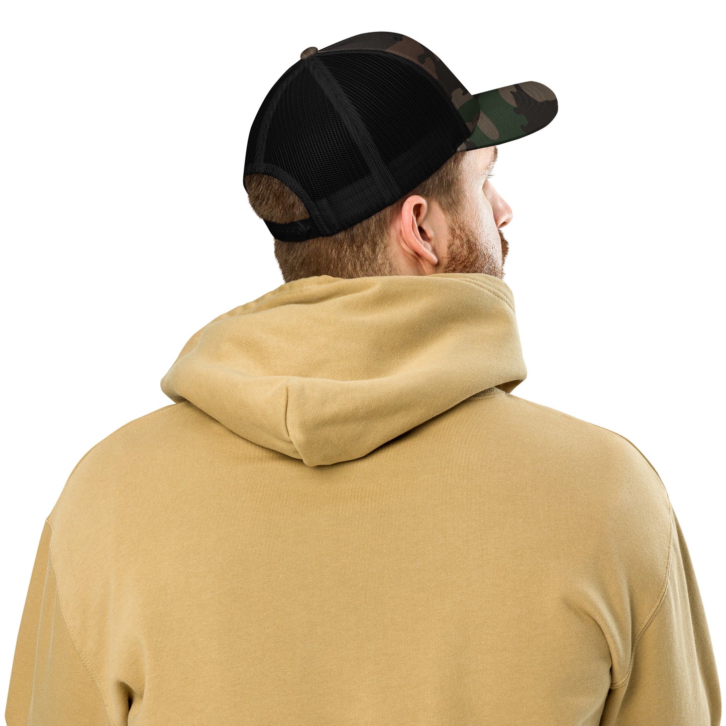 Rated Red Camo Trucker Hat