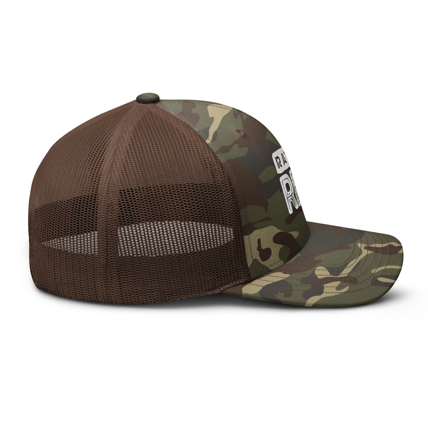 Rated Red Camo Trucker Hat