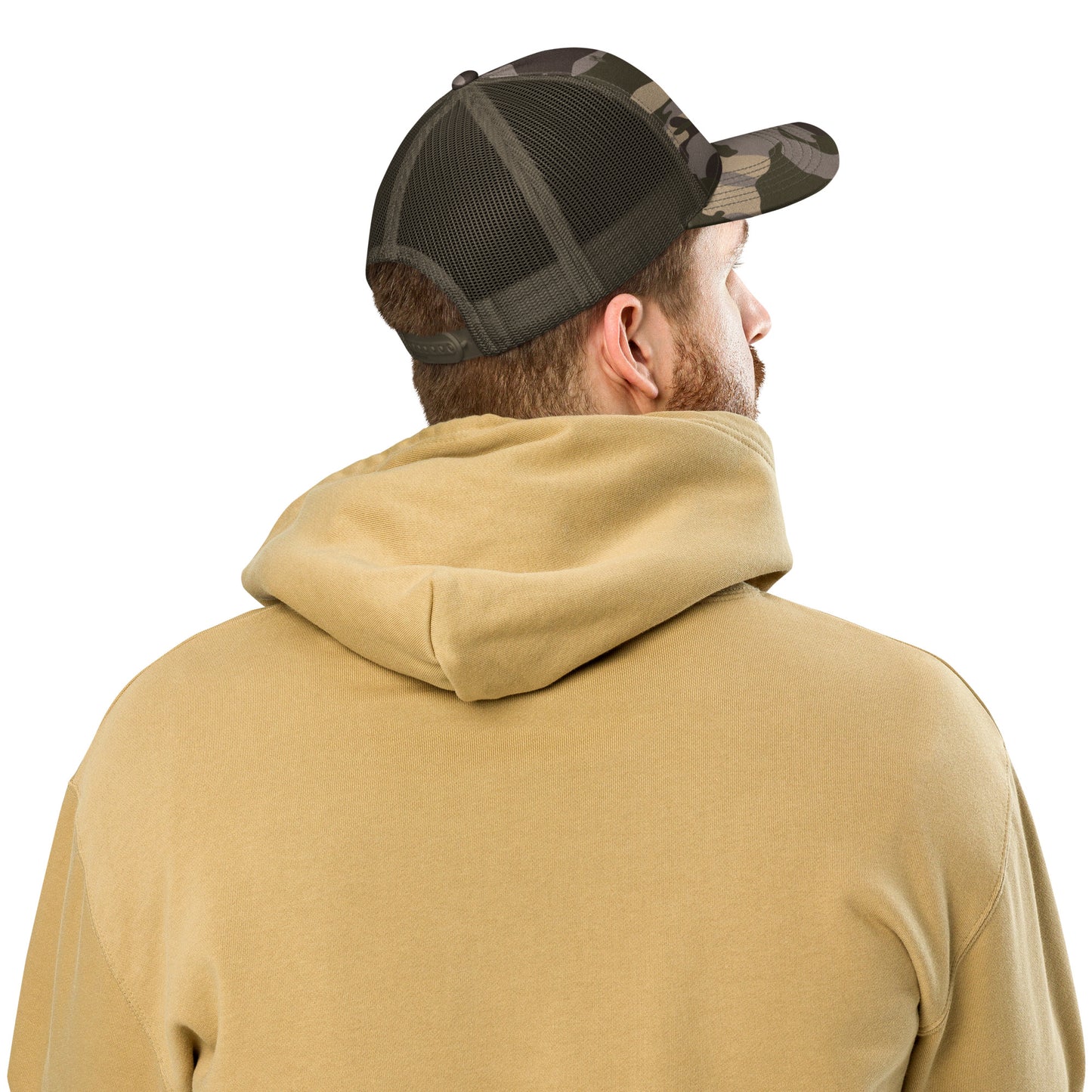 Rated Red Camo Trucker Hat