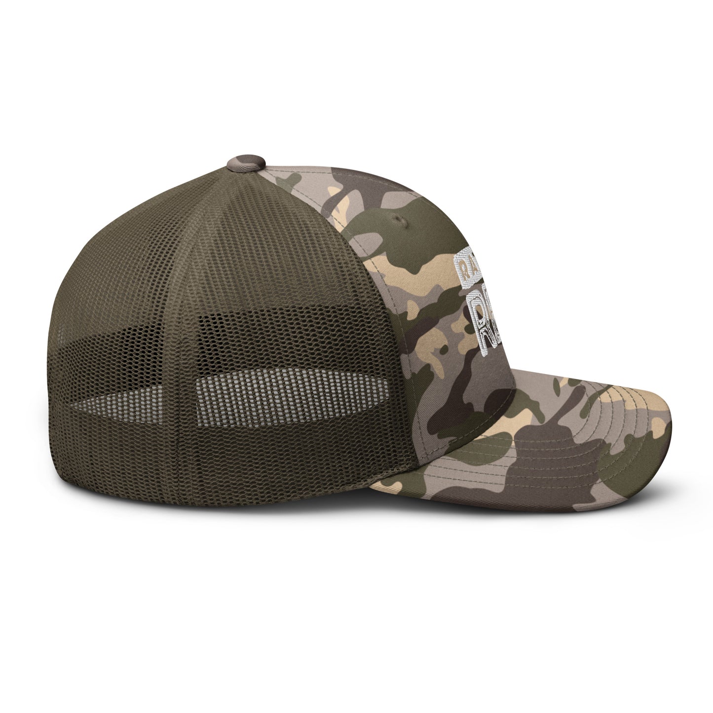 Rated Red Camo Trucker Hat
