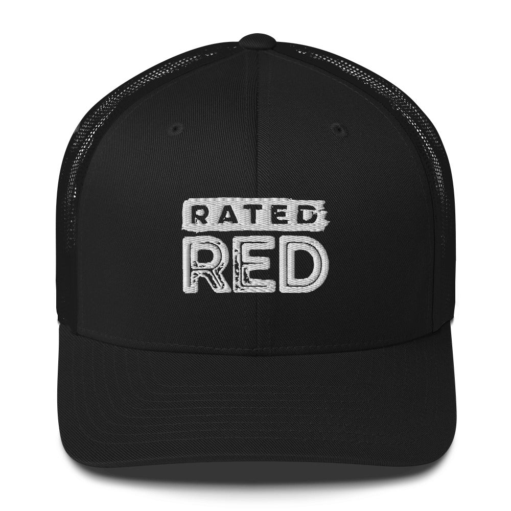 Rated Red Trucker Hat
